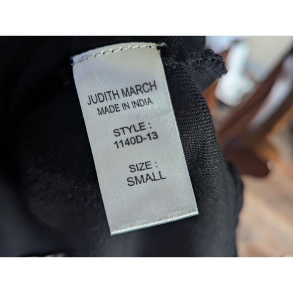 Judith March S Black Tunic Dress with Colorful Geometric Embroidered Panel - Picture 4 of 6